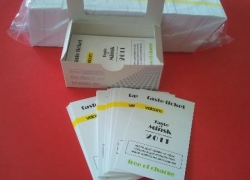 Taste ticket (подарочный купон) 360.by. 90х50. Бумага 350 гр/м.